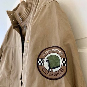 ❌SOLD❌ Porsche Design Tan Racing Bomber Jacket